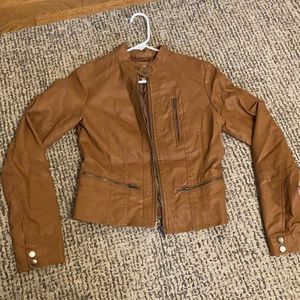 Leather jacket